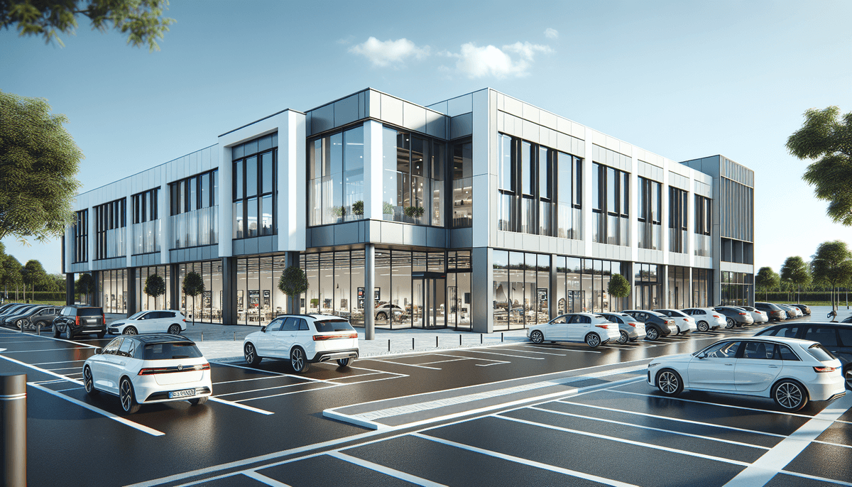 Admira Fachmarktzentrum Außenansicht